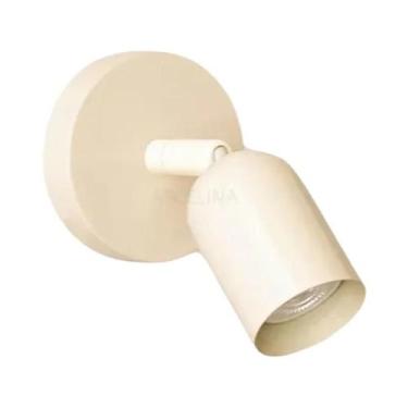 Imagem de Creme Medieval Cerâmica Led Lâmpada De Parede Estilo Nórdico Quarto Es