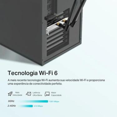 Imagem de Adaptador Wifi 6 Ax1800 Bluetooth 5.2 Archer Tx20e - TP-LINK
