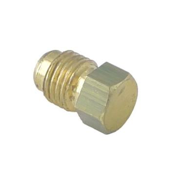 Imagem de Tampão para Tubo de Cobre Latão 1/4" SAEM - ALUMEGAS, Novo