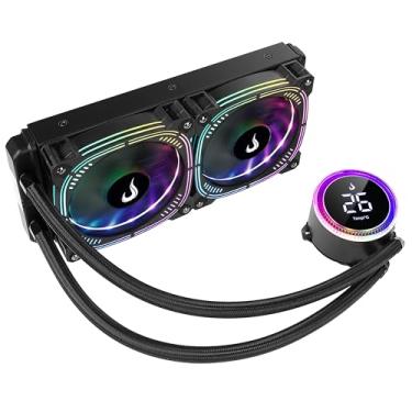 Imagem de Water Cooler 240mm | Rise Mode | Aura Ice Black Argb