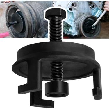 Imagem de Para extrator de balanceador harmônico GM LS 25264, extrator de polia de manivela, motor de substituição automotivo remove rapidamente balanceadores harmônicos sem furos roscados e sem remoção do