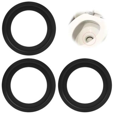 Imagem de lyehip Kit de substituição de 3 peças de vedação de vaso sanitário RV, junta esférica de descarga 385311658 compatível com Dometic 300 310 320, reposição de vedação de peças de vaso sanitário de