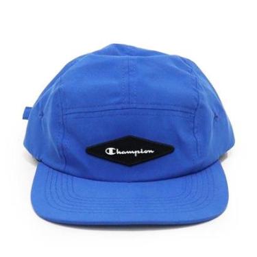 Imagem de Boné Champion Five Panel Micro Label - Azul-Unissex