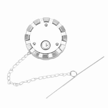 Imagem de Trava Tampa de Enchimento do Tanque de Combustível, SNV431089, Substituição de Vedação Forte Resistente à Oxidação para Modelos de Semi-caminhão Peterbilt, Tanque de