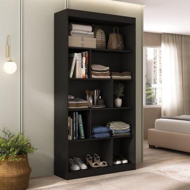 Imagem de Estante para Quarto Livreiro Artemis Espresso Móveis Onix