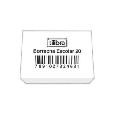 Imagem de Borracha Escolar Branca 20 Grande TILIBRA