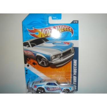 Imagem de 2011 Hot Wheels Walmart Exclusive '69 Ford Mustang White #155/244
