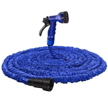 Imagem de Mangueira Mágica Retrátil Flexível Elástica 15 Mts 7 Jatos
