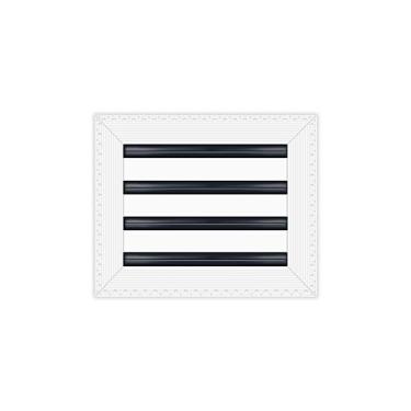 Imagem de BUILDMART - Tampa de saída de ar 12x10 MUD-in - Lama de drywall em saída de ar branca - Difusor de slot linear MUD - Grade de registro para teto e paredes - Texas Buildmart