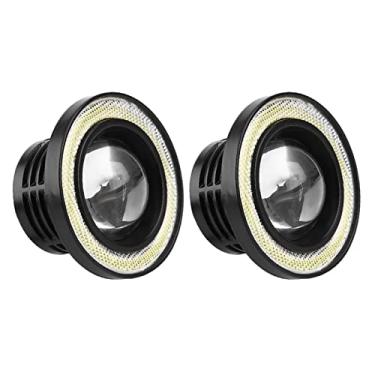 Imagem de Mingzhe Universal 10W LED COB Angel Eyes Fog Lights Caring Daytime Running Light Vehicle (3,0 polegadas)