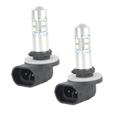 Imagem de Mingzhe Lâmpadas Diurnas de Nevoeiro de LED 2pcs 12-24V 50W Carro Brilhante de Alta Potência para o Accent
