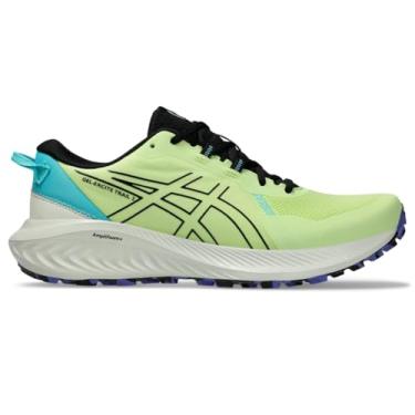 Imagem de ASICS Tênis masculino Gel-Excite Trail 2, Verde limão/preto, 40