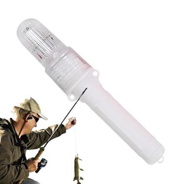 Imagem de Rrlihjgu Sinais de explosões, flares de LED,Ferramenta de atraição de peixes Fares de segurança à luz de à prova d'água | Day Night liderou o sinal de aviso de detecção de luz, kit de para marinha,
