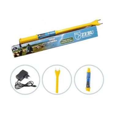 Imagem de Ferrão eletrônico recarregavel zebu manejo de animais bastão de choque