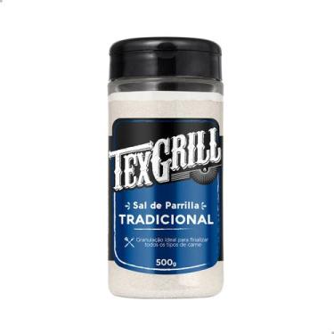 Imagem de Sal de Parrilha Parrilla Tradicional Texgrill Pote 500g Para Churrasqu