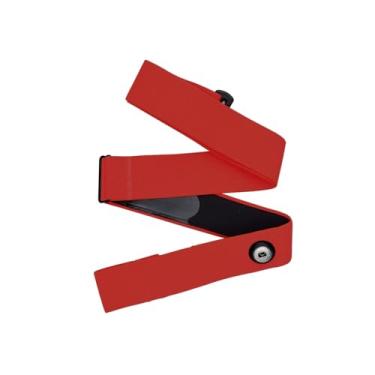Imagem de Alça de substituição para monitor de frequência cardíaca para Polar H10 H9 H7, Garmin, Wahoo TICKR, Coospo, Powr Labs, Mo-Fit (vermelho)