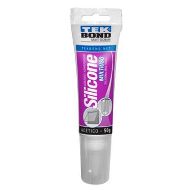 Imagem de Silicone Acético Multiuso 50G Transparente - Tekbond