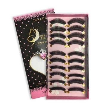 Imagem de Cílios postiços Miss Frandy 10 pares - K26