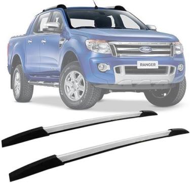 Imagem de Rack de Teto Longarina Decorativa Ford Ranger 2013 14 15 16 17 18 19 P