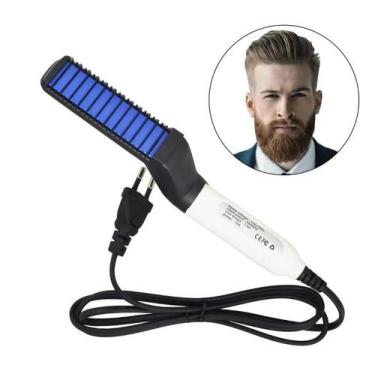 Imagem de Escova Alisadora e Modeladora de Barba e Cabelo Masculina FB161 - Hair