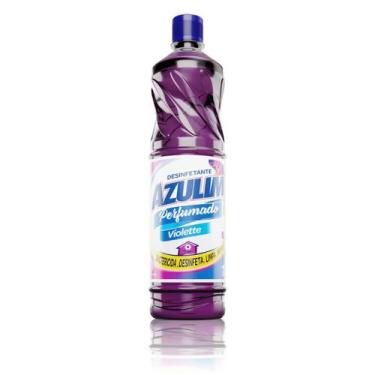 Imagem de Desinfetante Violette Azulim 1 Litro ideal para limpeza de vaso sanitá