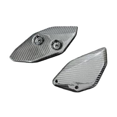 Imagem de KiBcsLic Protetor de calcanhar com 2 peças, capa protetora para pedal dianteiro de motocicleta, protetor de pedal para MT-03 2019-2025