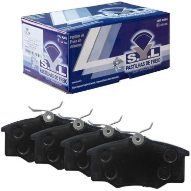 Imagem de Kit Pastilha Freio Virtus 1.0 2018 A 2019 Traseira Syl