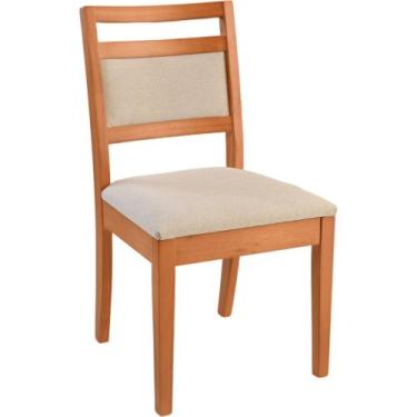 Imagem de Cadeira Caribe Madeira Maciça - Refinatto, Amêndoa