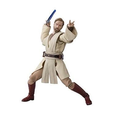 Imagem de S.H. Figuarts Star Wars Obi-Wan Kenobi (Star Wars: A Vingança dos Sith) cerca de 150 mm ABS e PVC pintado boneco