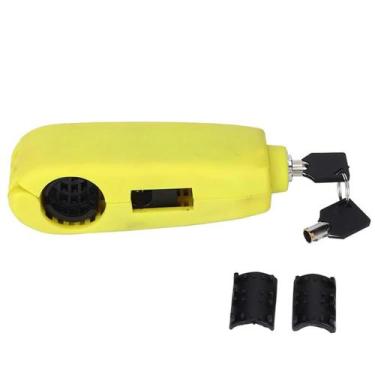 Imagem de Trava de Manete Manopla Moto Guidao Freio Embreagem Cadeado Antifurto 