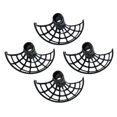 Imagem de Fenteer 4x Pistas de Bola de Máquina de Tênis Orbits Lanes Fácil de Instalar Acessórios para Arremessadores Canais de Bola para Prática de Esportes