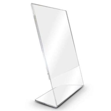 Imagem de Display L 15X21Cm A5 Expositor Balcão Mesa Papel 5 Peças
