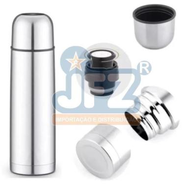 Imagem de Garrafa Termica INOX 350ML Inquebravel - JFZ IMPORT