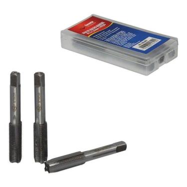 Imagem de 5X Jogo De Macho M12 X 1,25 Mm 3 Passes Aço Liga Manual Corn