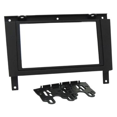 Imagem de Moldura Fiamon 2 Din Vw Gol G3-saveiro-parati Preta