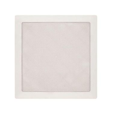 Imagem de Arandela Quadrada Fiamon Plastica 6 Polegadas Coaxial 50rms 8r Branca