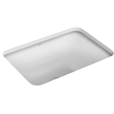 Imagem de Cuba Embutir Retangular 480X355mm Branco Gelo - L.375.17 - Deca