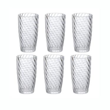 Imagem de Jogo De 6 Copos Altos 400ml Transparente Hauskraft