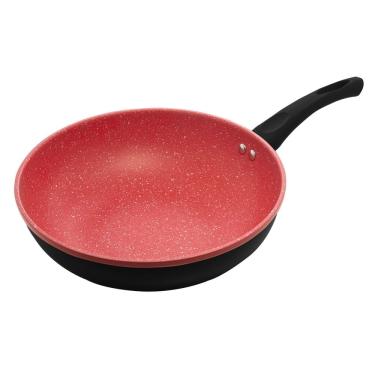 Imagem de Frigideira Wok Indução Rev Cerâmico 28cm Vermelha Granilite Lyor