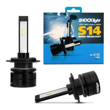 Imagem de Lâmpada Super Led Mini Shocklight 32w S14 Nano H7 6000k