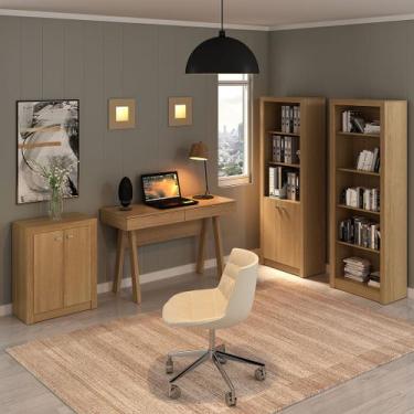 Imagem de Conjunto de Escritório com Balcão, Estante , Armário e Escrivaninha Ca