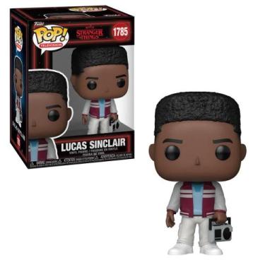 Imagem de Boneco Funko Pop! Netflix Stranger Things T5 Lucas Cx de Som - Candide