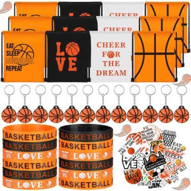 Imagem de Party Favors Basketball Party 86 peças de bolsas com cordão - WILLBOND