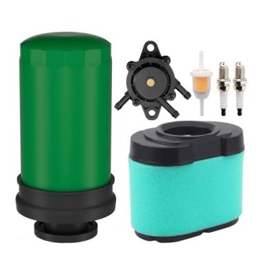 Imagem de AUC13706 Kit de manutenção doméstica para tratores de gramado e jardim John Deere E160 S160 S170 S180 Série 100 substitui o cortador de grama Z365R ZTrak