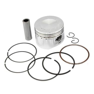 Imagem de MACHSWON Pitbike Pit Dirt Bike Kit Anel de Pistão 52,4 mm 15 mm Pino Gudgeon 110cc 125cc