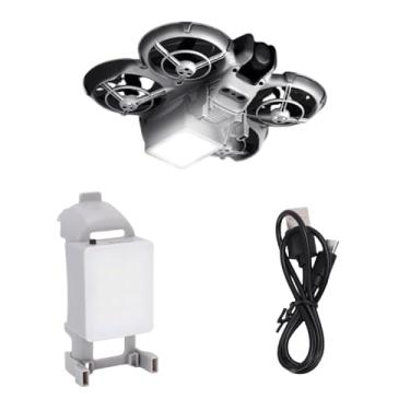 Imagem de Sanpyl Trem de Pouso Com Luz Noturna LED para Neo Drone, Design Leve de Encaixe Com Bateria Recarregável, Visibilidade Aprimorada para Vôo Noturno e Filmagens