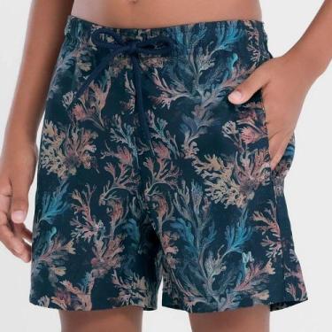 Imagem de Shorts infantil com estampa coral - MASH