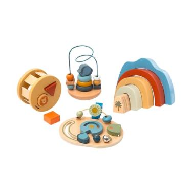 Imagem de Brinquedo Educativo Quartet PH05L133 - Kit de Aprendizagem Divertida para o Desenvolvimento Infantil | Estimula Habilidades Cognitivas e Criatividade em Crianças