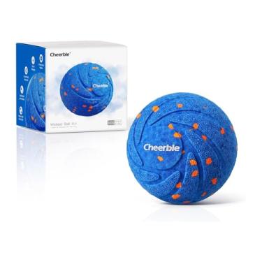 Imagem de Wicked Ball AIR Brinquedo Interativo Inteligente para Cães, Bola Automática com Movimento Imprevisível, Recarregável USB, Estimula Atividade e Diversão para seu Pet, Cor Azul Royal