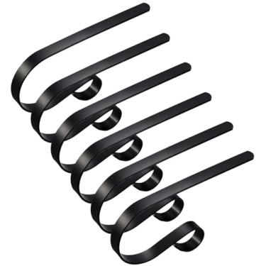 Imagem de Suporte de meia de Natal para lareira conjunto de 6